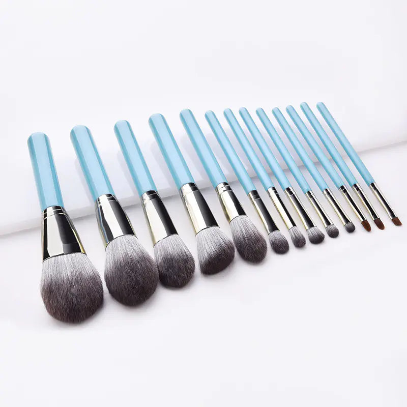 13-Piece Makeup Brush Set with Powder Brush