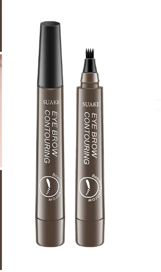 Suankey Waterproof Long-lasting Four-tip Eyebrow Pencil