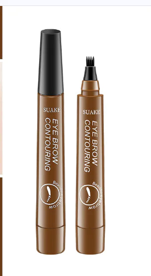 Suankey Waterproof Long-lasting Four-tip Eyebrow Pencil