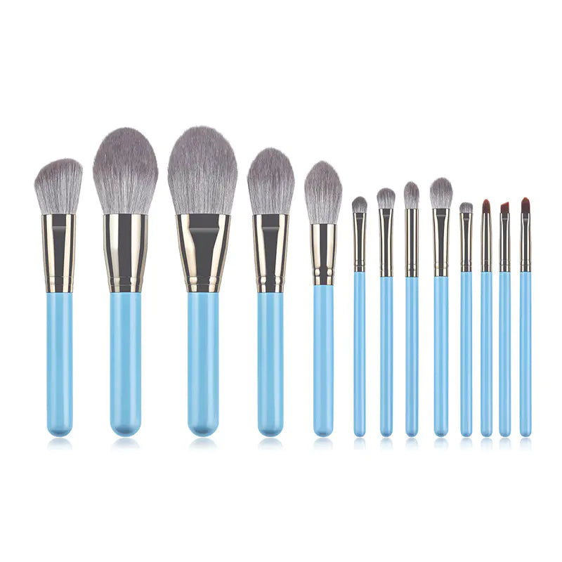 13-Piece Makeup Brush Set with Powder Brush