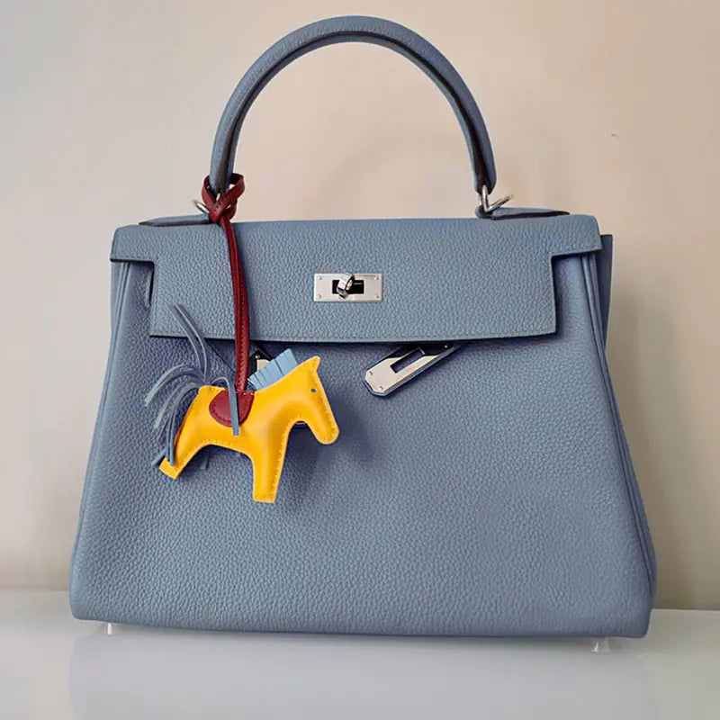 2019 New Kelly Tote Bag in Togo Leather for Women