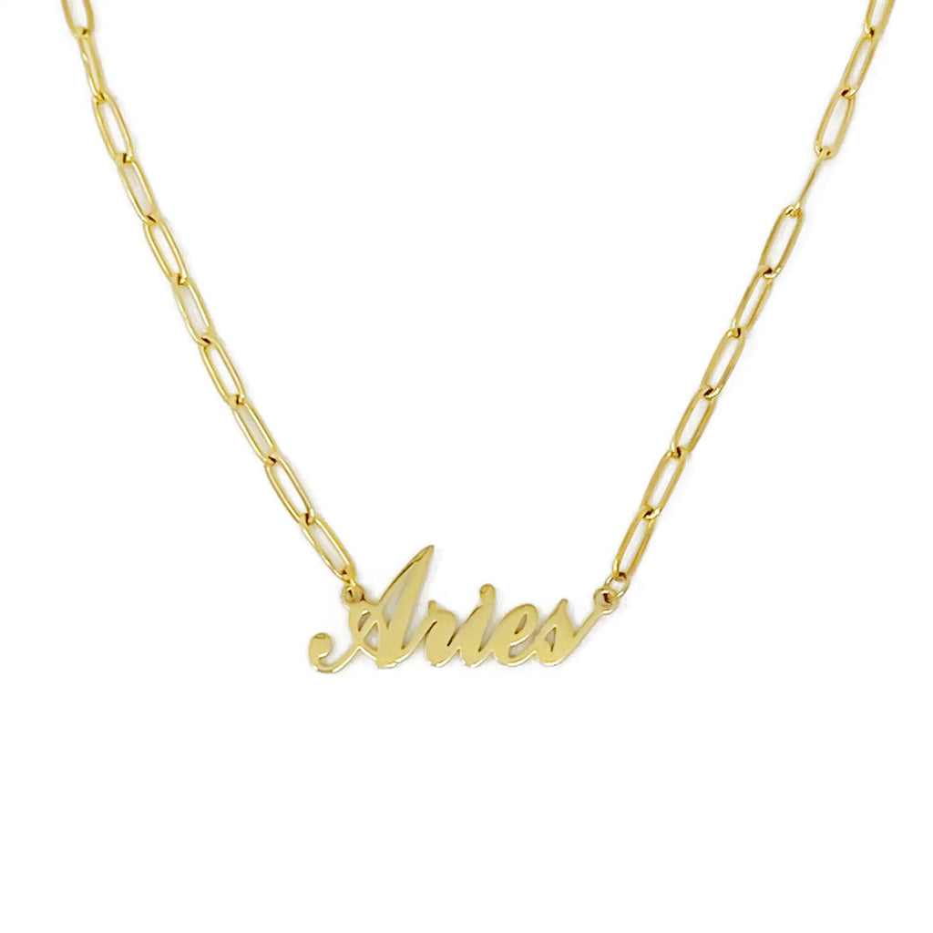 Annie Zodiac Chain Necklace