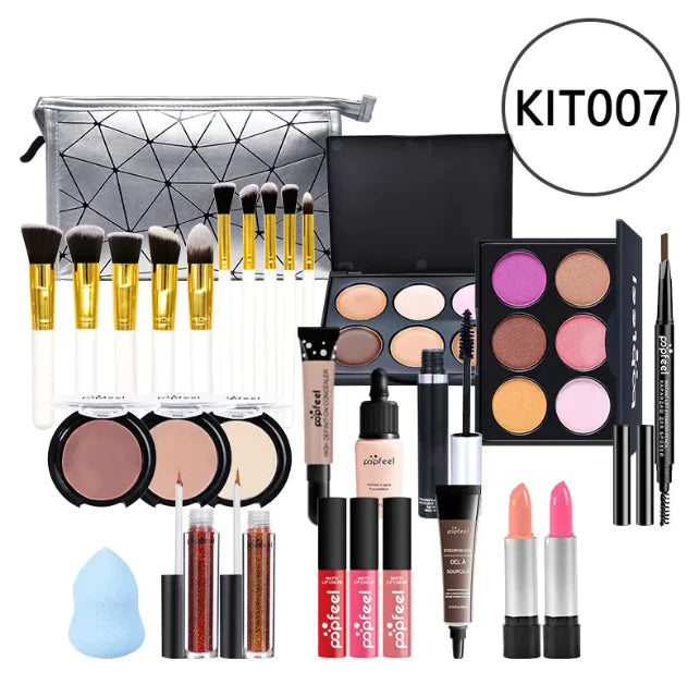Beginner's Complete Makeup Set – Concealer, Eyeliner & Brow Pencil