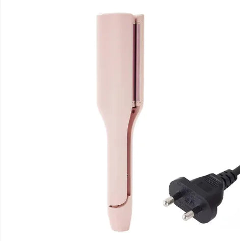 French Deep V Hair Curler – 32MM Big Wave & Water Ripple Curling Iron