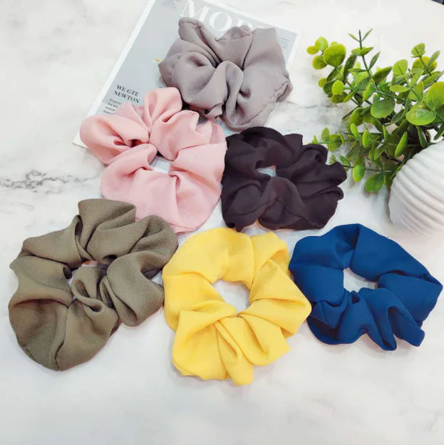 Chiffon Hair Ties for Women - Hair Accessories Set