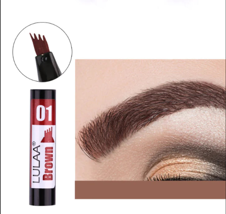Four-Claw Tip Smudge-Proof Liquid Eyeliner & Eyebrow Pencil