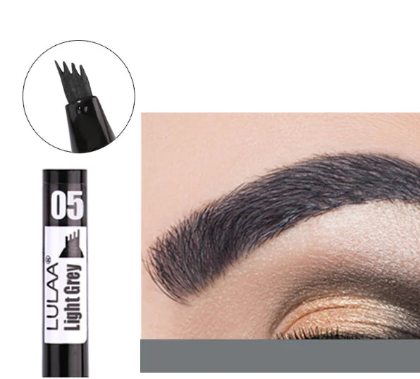 Four-Claw Tip Smudge-Proof Liquid Eyeliner & Eyebrow Pencil