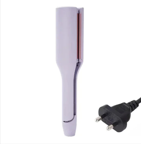 French Deep V Hair Curler – 32MM Big Wave & Water Ripple Curling Iron