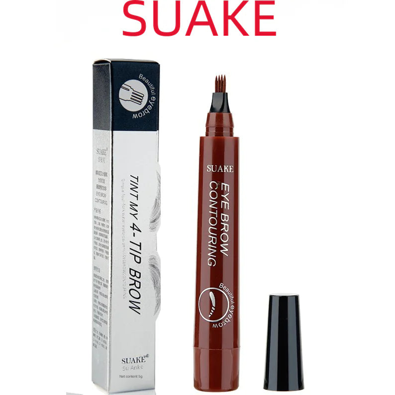 Suankey Waterproof Long-lasting Four-tip Eyebrow Pencil