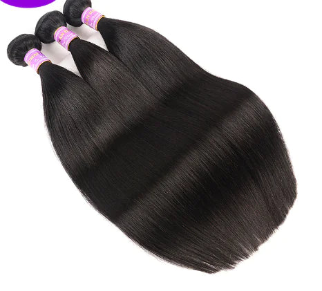 Straight Black Hair Curtain for Smooth Hair