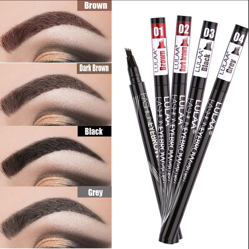 Four-Claw Tip Smudge-Proof Liquid Eyeliner & Eyebrow Pencil