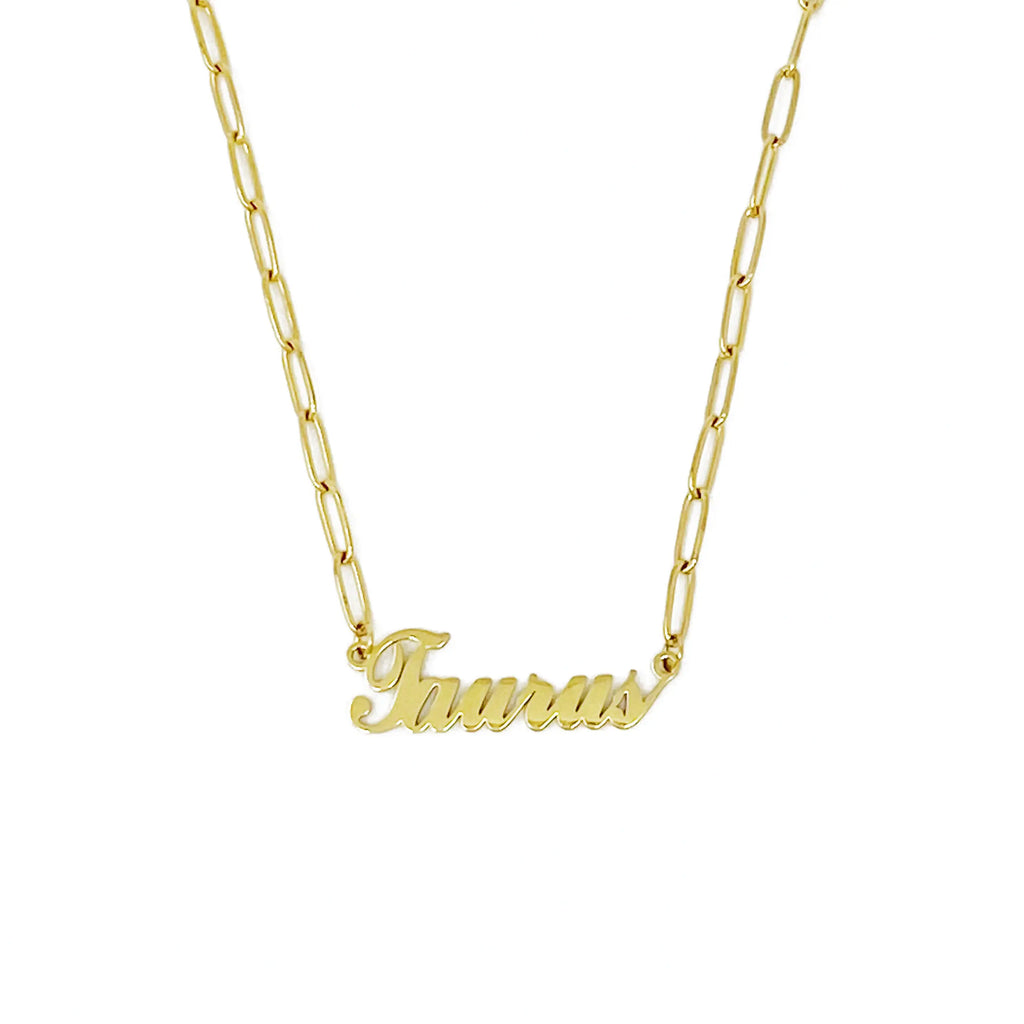Annie Zodiac Chain Necklace