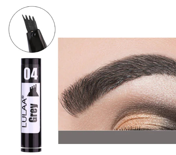 Four-Claw Tip Smudge-Proof Liquid Eyeliner & Eyebrow Pencil