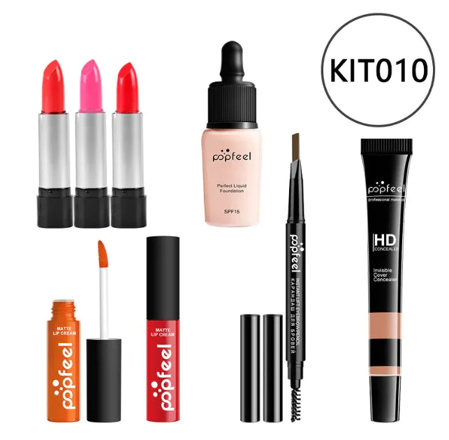 Beginner's Complete Makeup Set – Concealer, Eyeliner & Brow Pencil