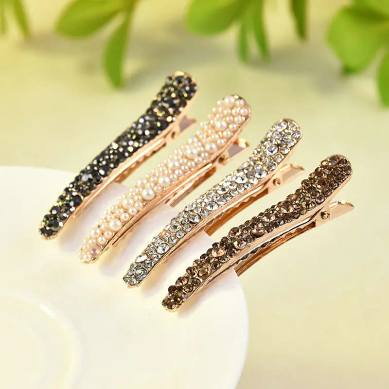 Crystal Rhinestone Hairpins for Women and Girls