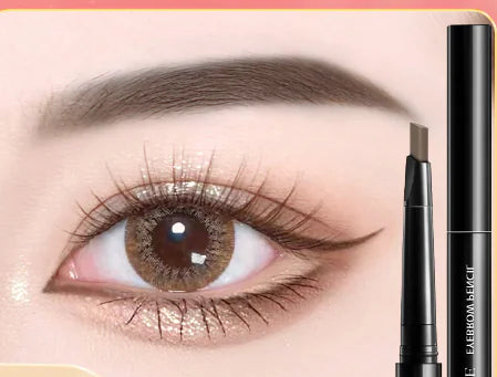 Dual-Head Waterproof Eyebrow Pencil - Wholesale Makeup