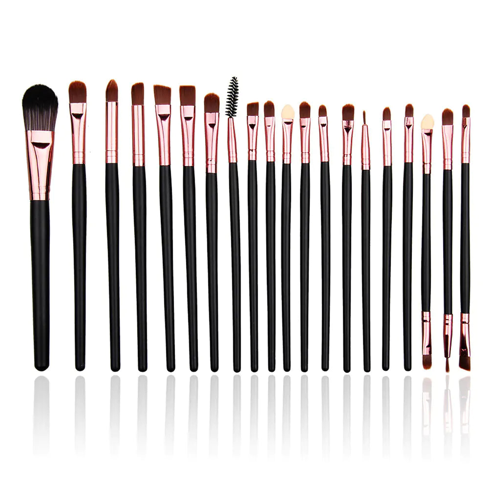 Makeup Brush Set with Eye Brushes - Professional Quality
