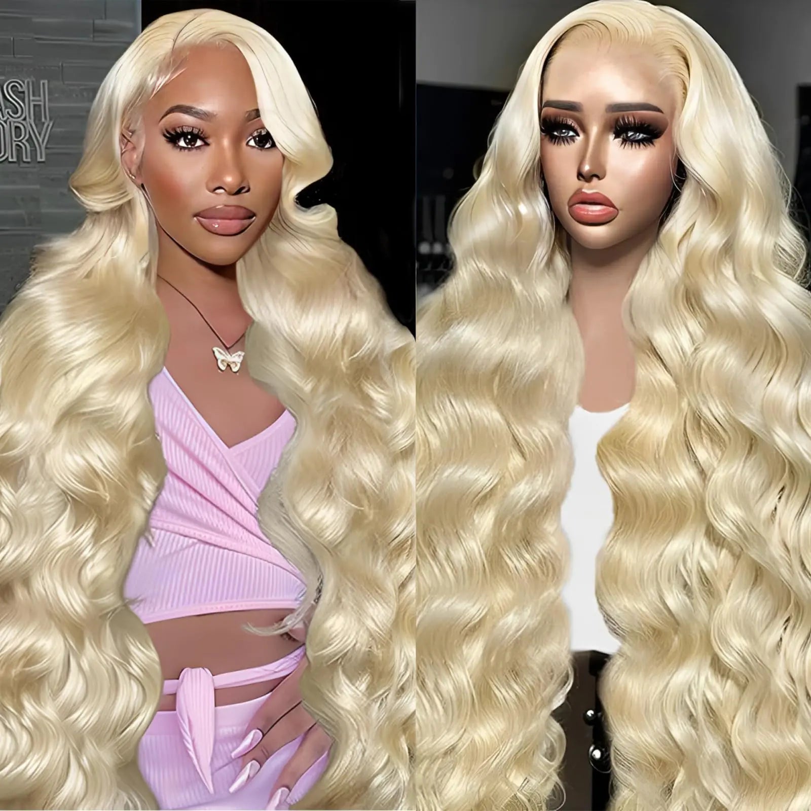 Aldita 613 13x6 Lace Front Wig Human Hair 200 Density 32 Inch Blonde Wig Human Hair 613 HD Lace Frontal Wigs Human Hair Body Wave Blonde Lace Front Wigs Human Hair Pre Plucked With Baby Hair Wigs