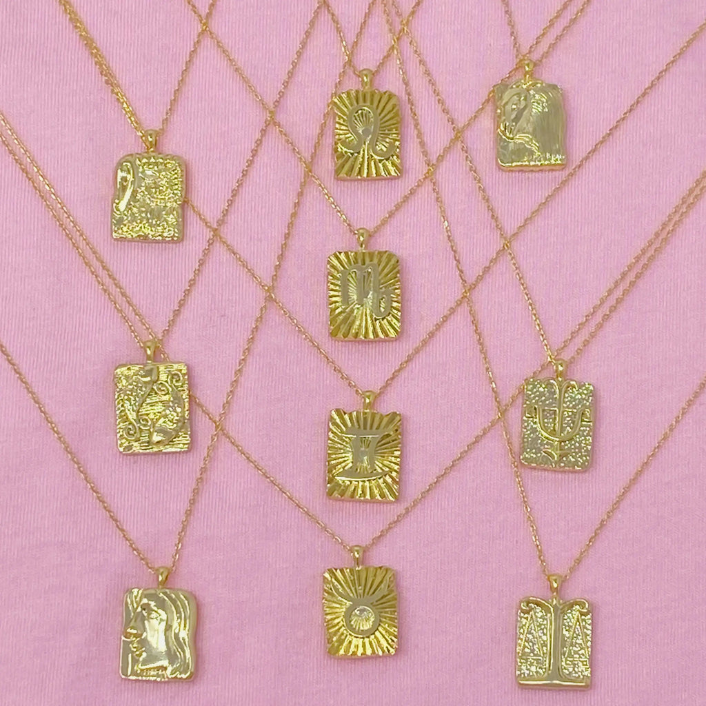 Reversible Zodiac Necklace