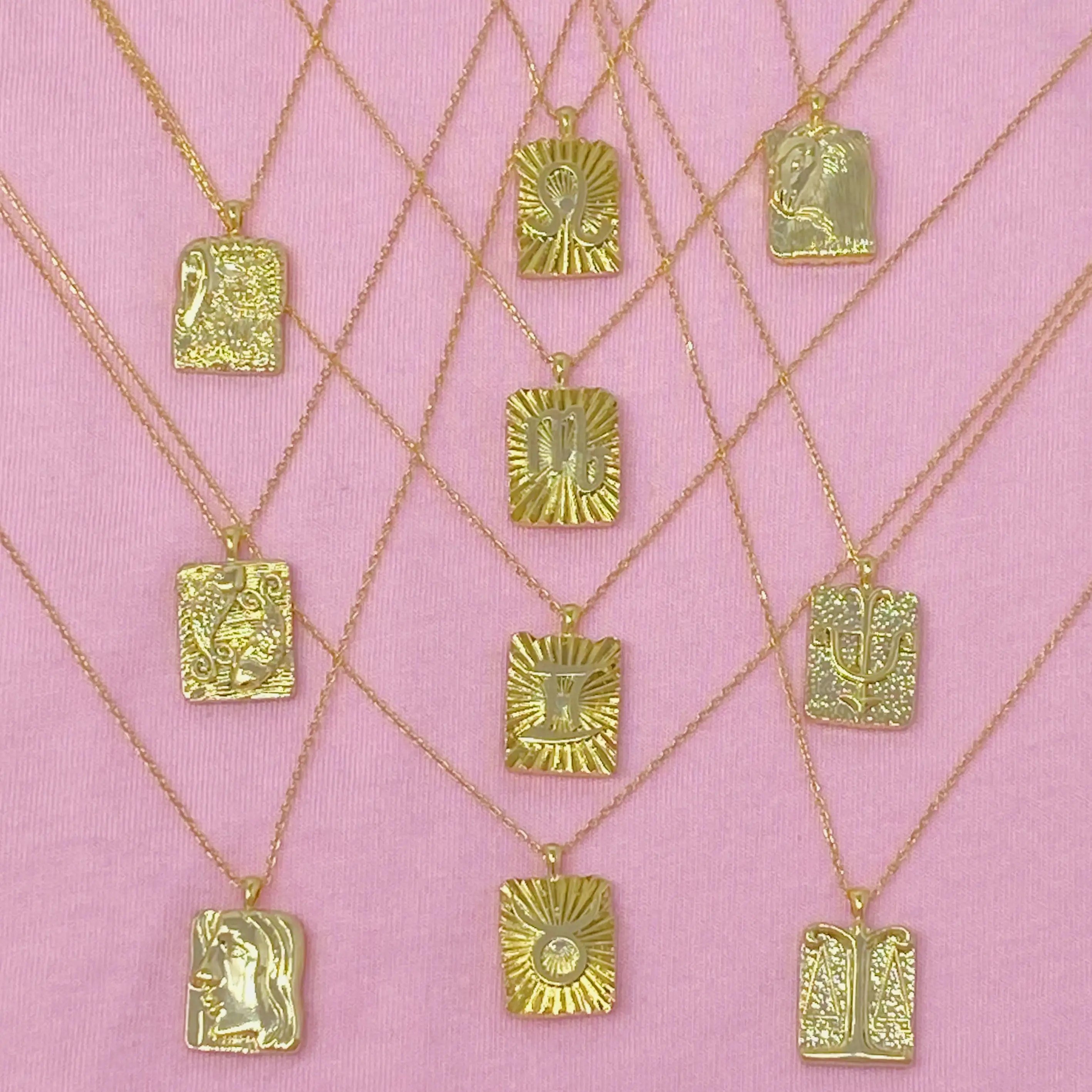 Reversible Zodiac Necklace