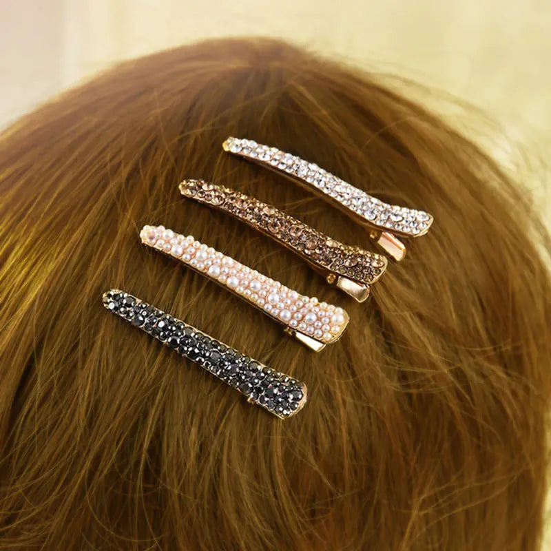 Crystal Rhinestone Hairpins for Women and Girls