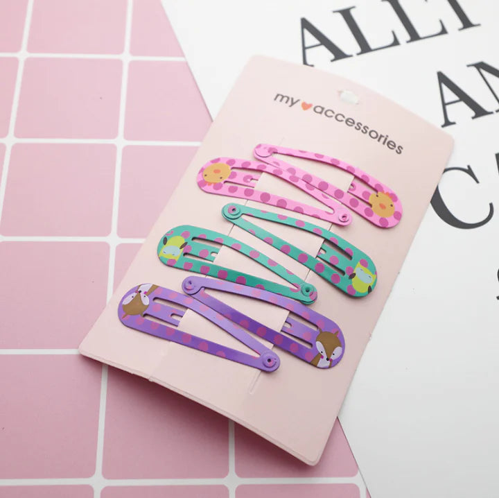 Children's BB Clips and Colorful Hairpins for Girls